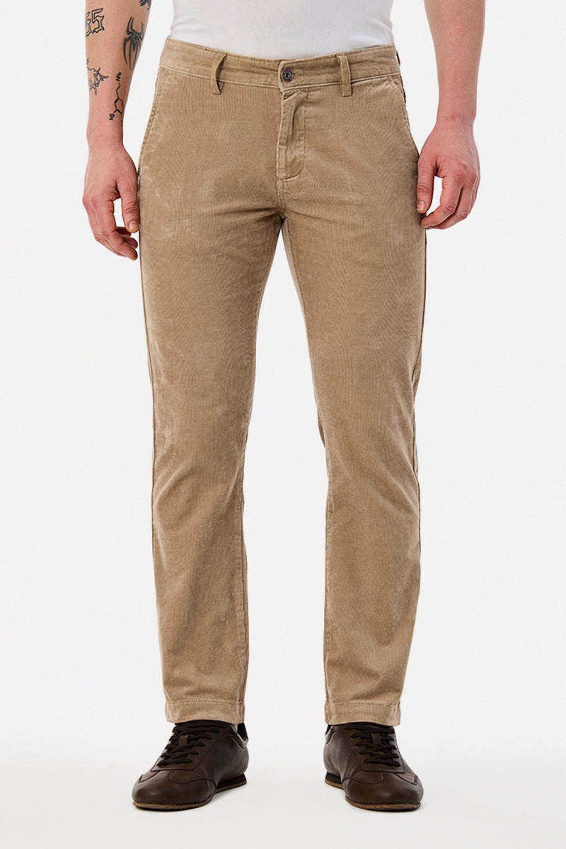 SNITCH Textured Stretch Corduroy Chinos - Image 4